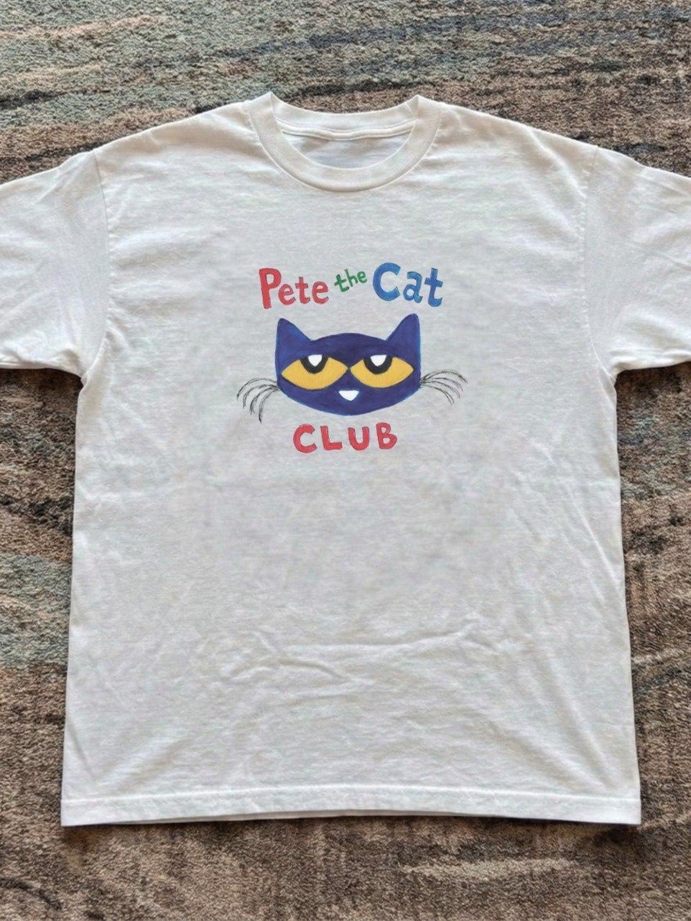 Gildan White Pete the Cat Club Graphic Tee